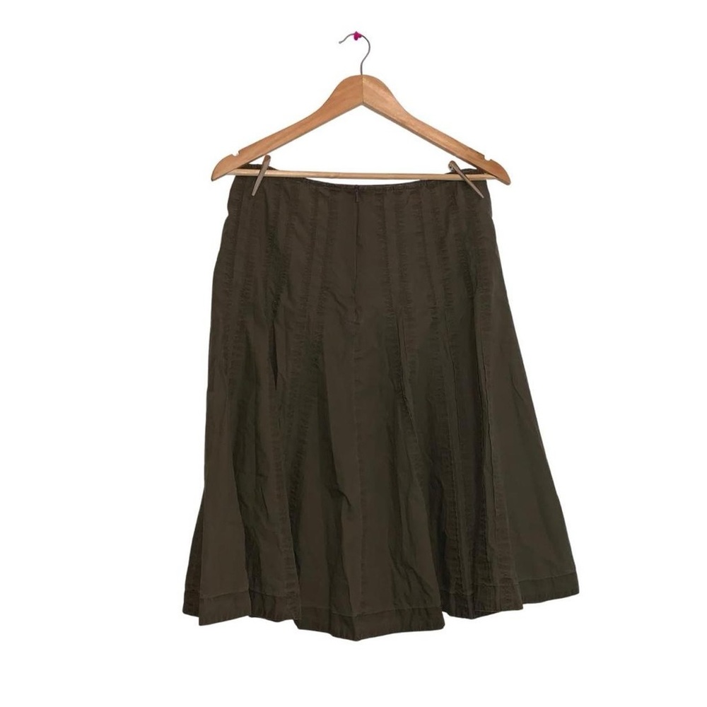 💚 Grunge green brown skirt